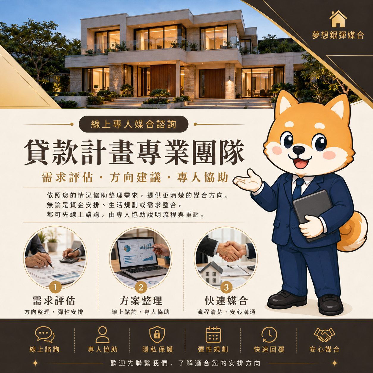 貸款計畫專業團隊
